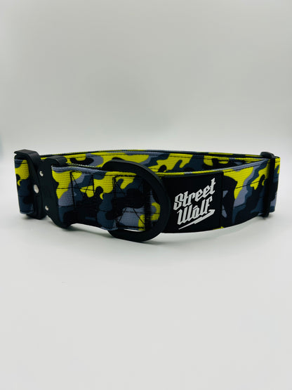 Yellow Camo Collar