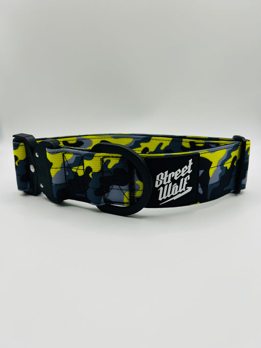 Yellow Camo Collar