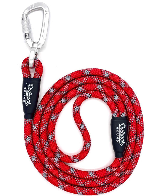 Swivel All Terrain Dog Leash | Red