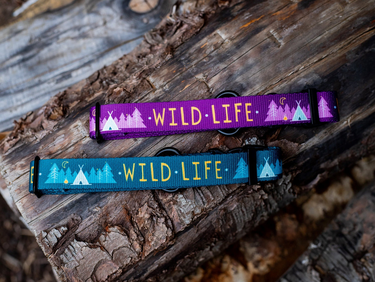 Wild Life Purple Collar